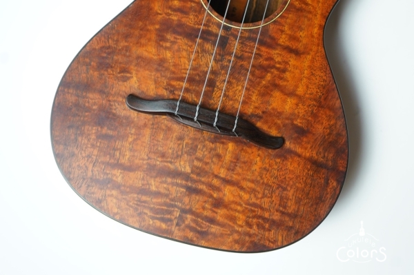ukulele tenor 14f std. - Figured Hawaiian Koa TOP / Bocote SIDE&BACK [ SMO2023 ]